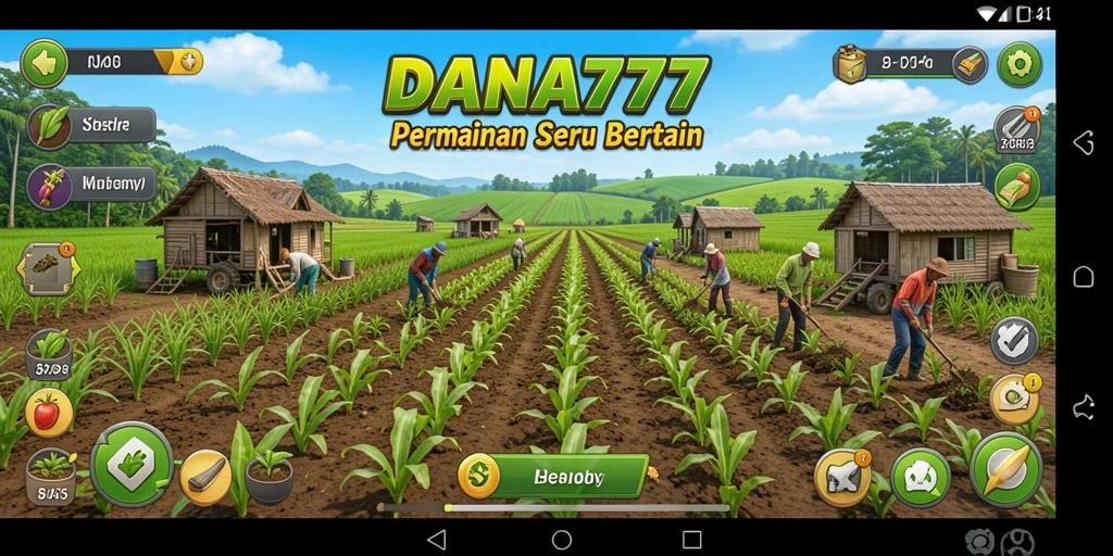 Tampilan gameplay DANA777 yang menawan dan interaktif.