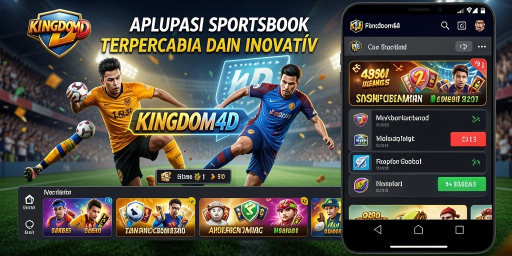 Screenshot utama KINGDOM4D menampilkan gameplay taruhan yang menarik.