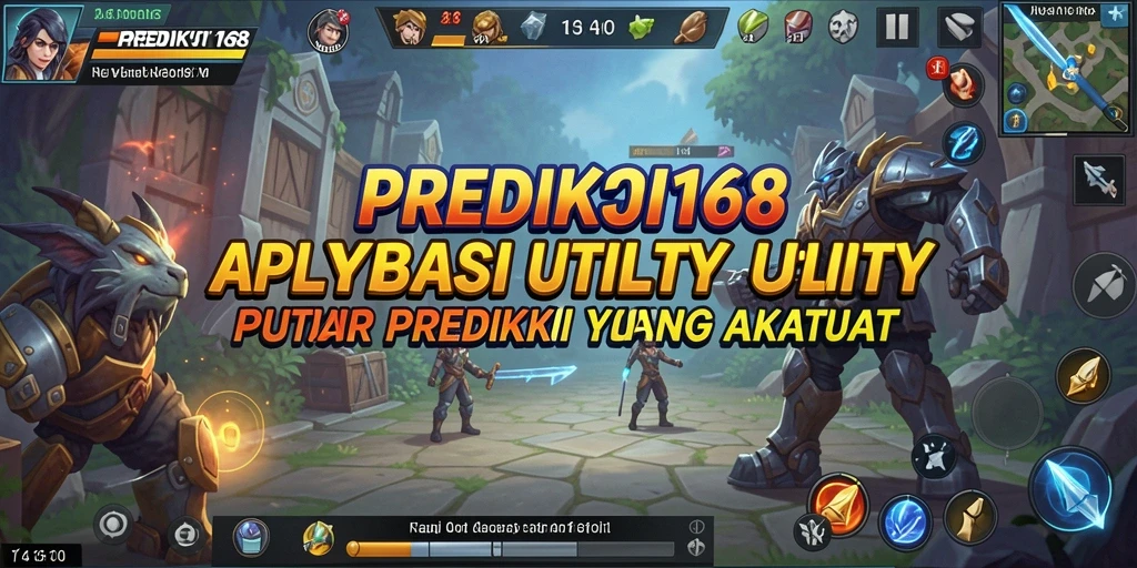 Tampilan antarmuka utama PREDIKSI168 yang informatif dan menarik.