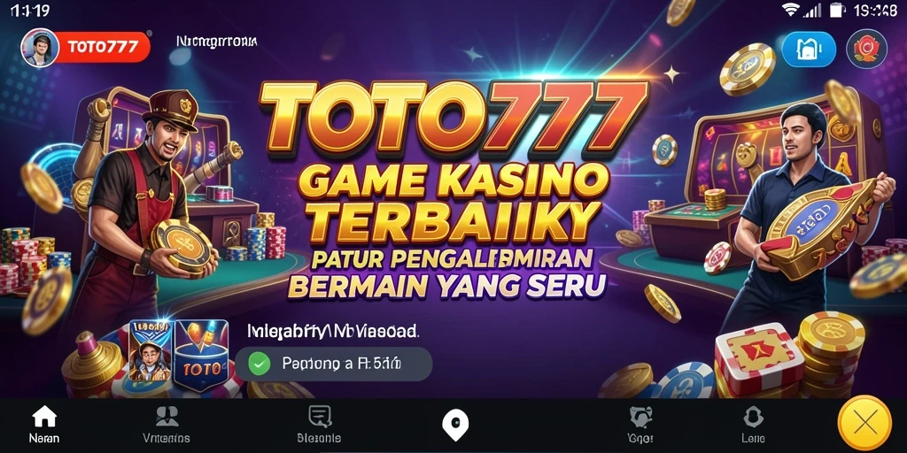 Tampilan dinamis gameplay TOTO777 yang memikat dan mendebarkan.