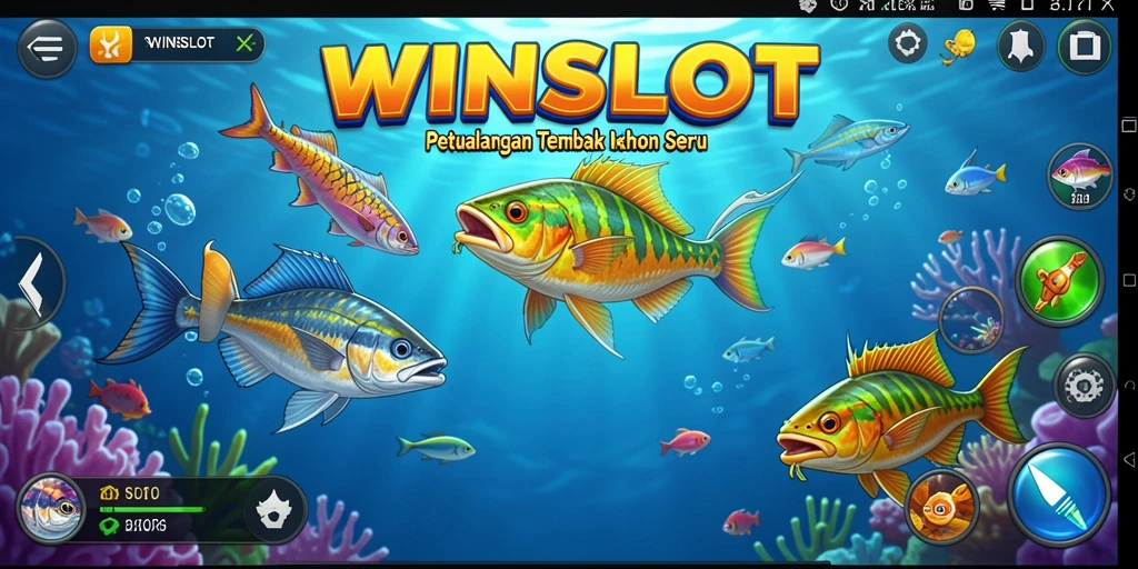 Gameplay Tembak Ikan yang seru dan mendebarkan di WINSLOT.